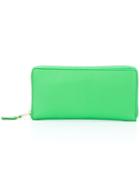 Comme Des Garçons Wallet Colour Plain Wallet - Green