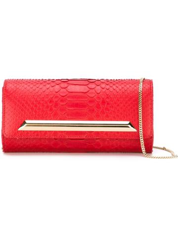 Yliana Yepez Snakeskin 'mila' Clutch