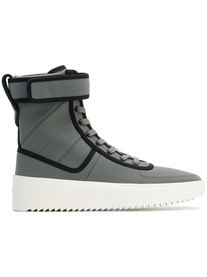 Fear Of God Lace-up Hi-top Sneakers - Grey