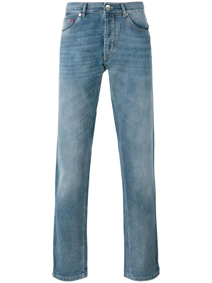 Brunello Cucinelli - Five-pocket Jeans - Men - Cotton - 48, Blue, Cotton