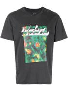 Julien David Pixelated Graphic T-shirt - Grey