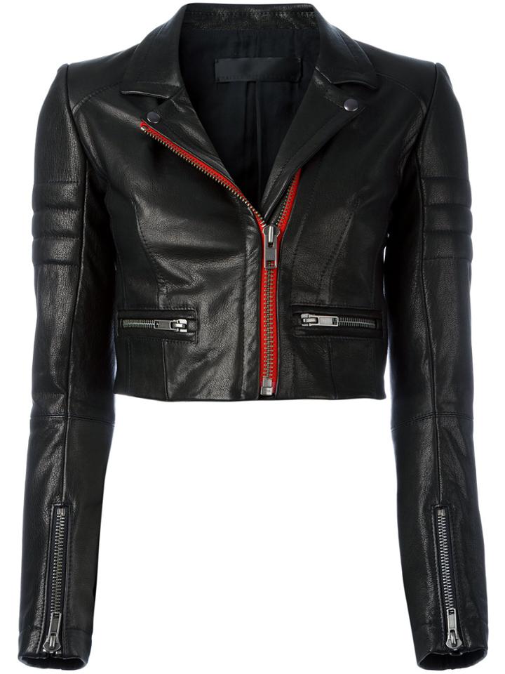 Haider Ackermann Miza Biker Jacket - Black
