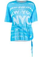 Mrz Nyc Print T-shirt - Blue