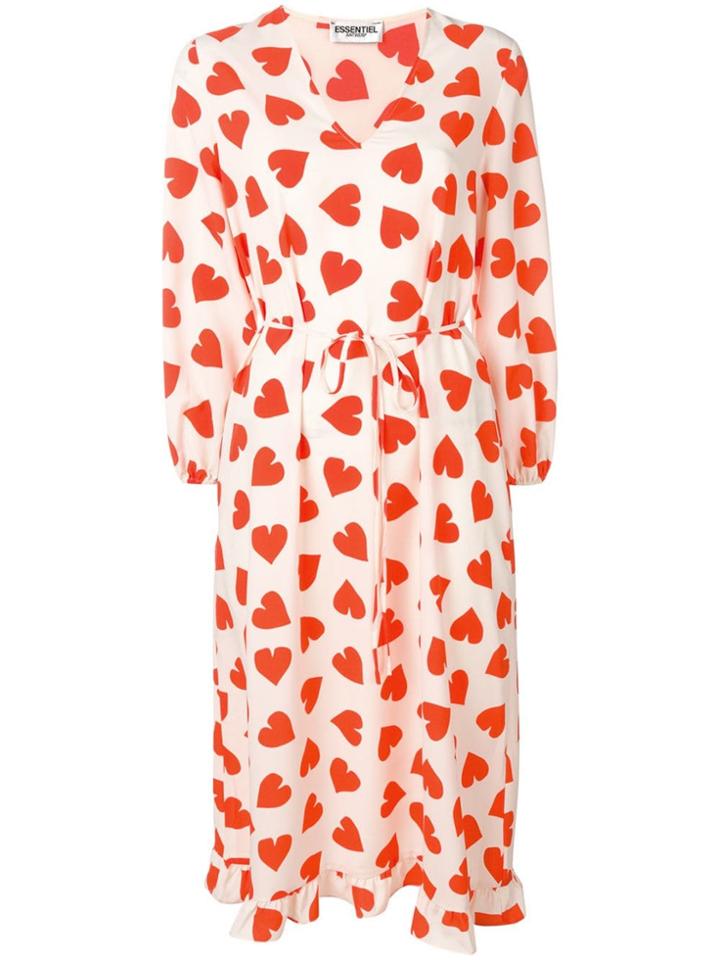 Essentiel Antwerp Seamus Heart Dress - Orange