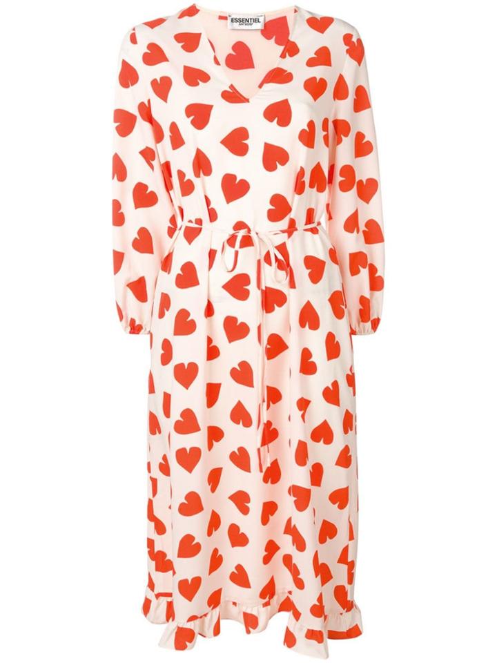 Essentiel Antwerp Seamus Heart Dress - Orange