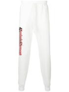 Hysteric Glamour Logo Printed Track Pants - White