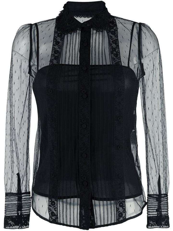 Red Valentino 'point D'spiri't Blouse