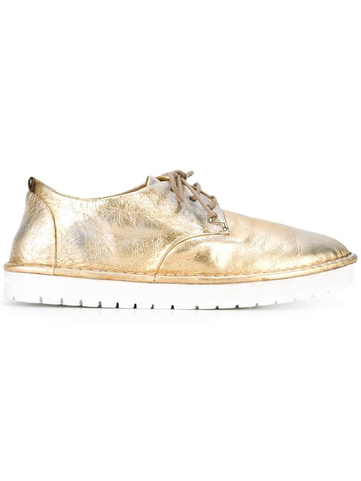 Marsèll Lace Up Sneakers - Metallic
