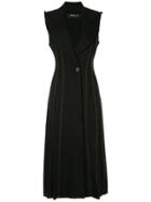 Kitx Bound Together Longline Gilet - Black