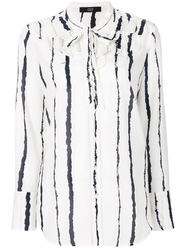 Steffen Schraut Striped Shirt - White