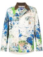 Junya Watanabe Man Paint-effect Jacket - Multicolour