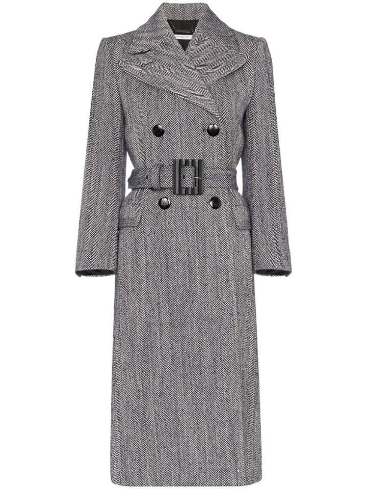 Givenchy Double-breasted Mid-length Coat - White