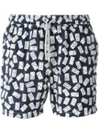 Capricode Domino Print Swim Shorts