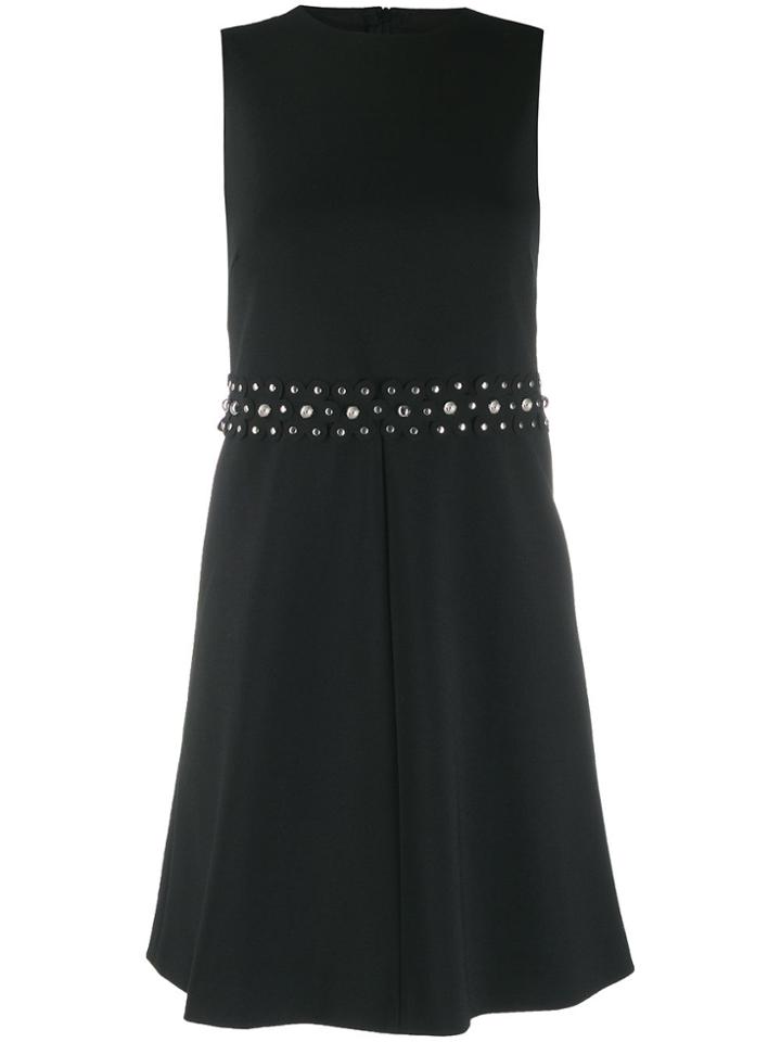 Red Valentino Studded Waist Dress - Black
