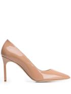 Manolo Blahnik Pick Pux Pumps - Neutrals