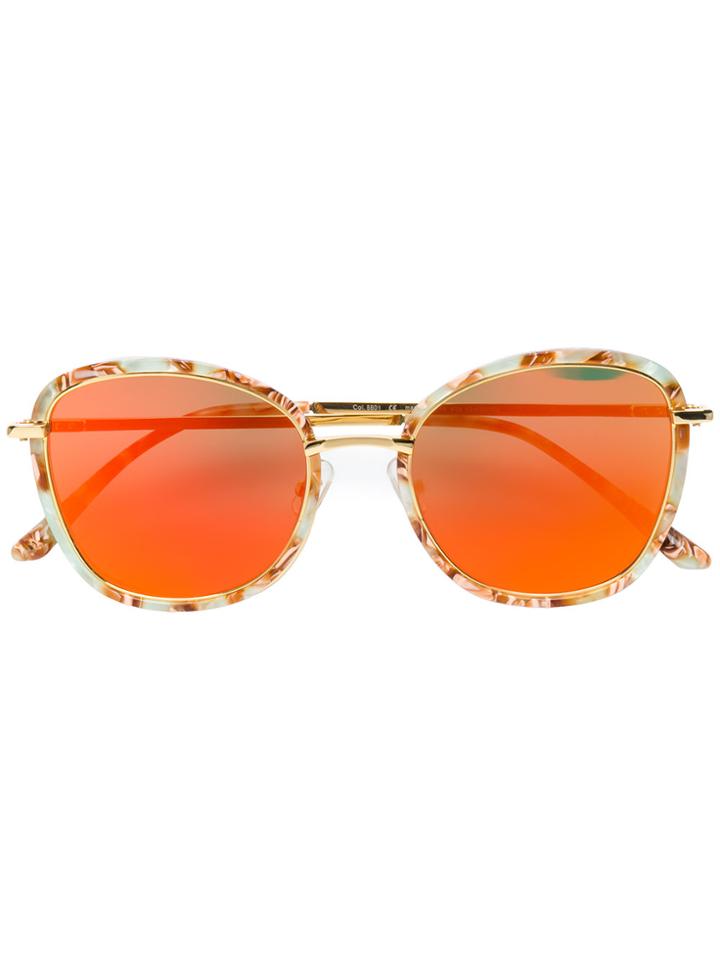 Gentle Monster Switch Back Sunglasses - Green