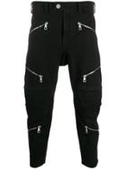 Neil Barrett Motorcross Multi-zip Trousers - Black