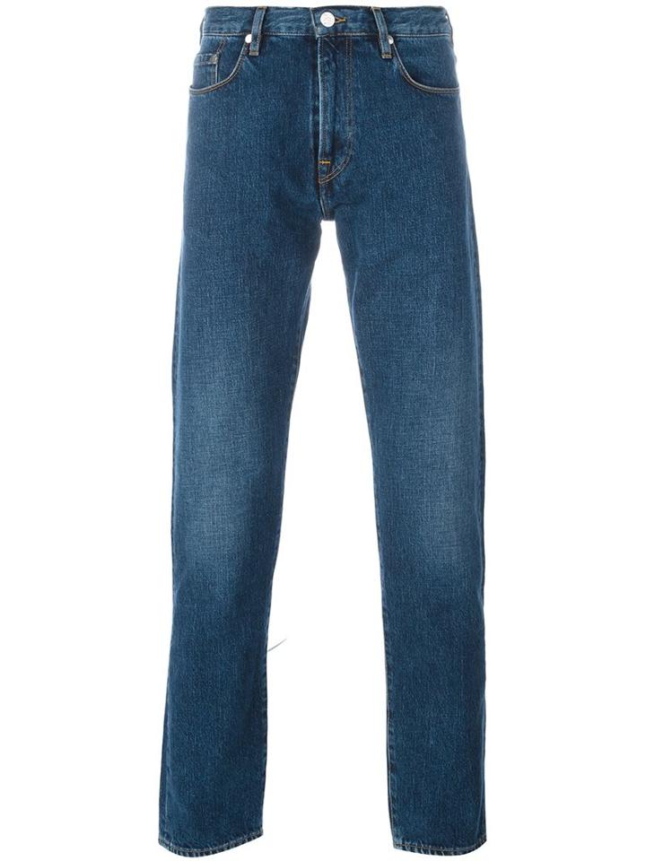 Ps By Paul Smith Tapered Fit Jeans, Men's, Size: 31, Blue, Cotton