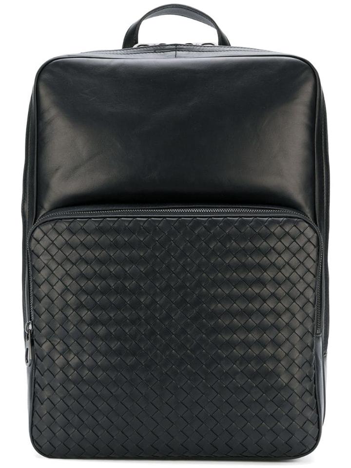 Bottega Veneta Nero Nappa Backpack - Black