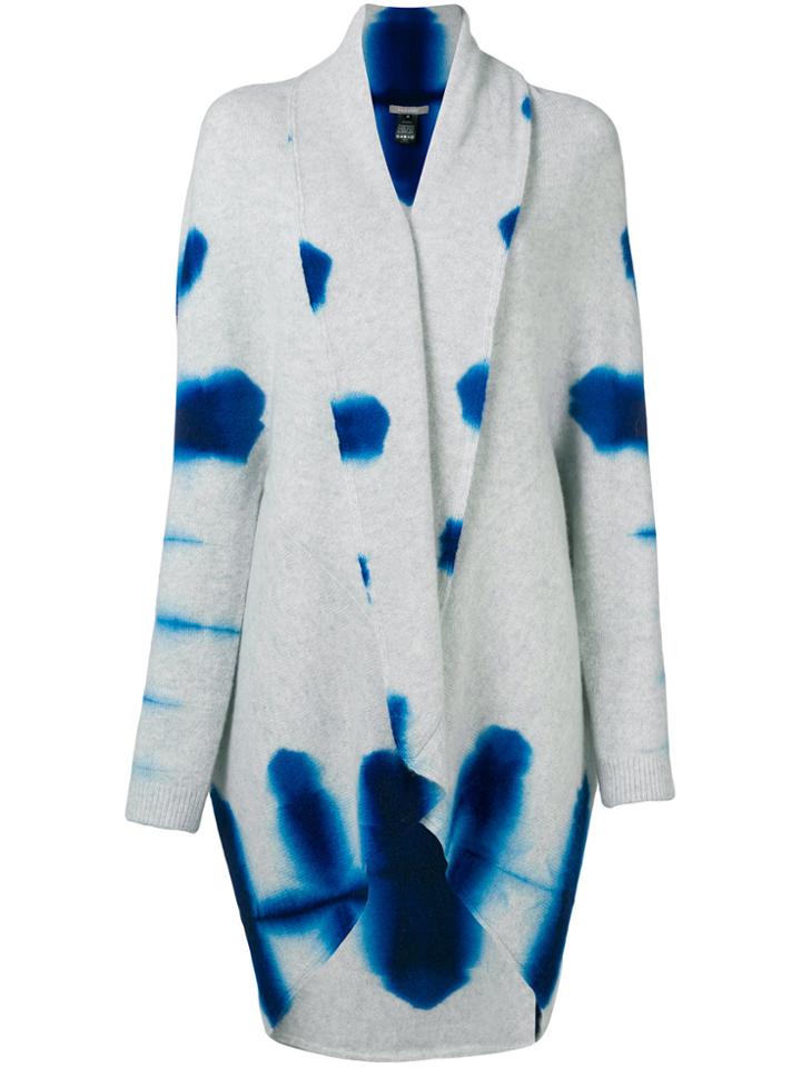 Suzusan Tie-dye Cardigan - Grey