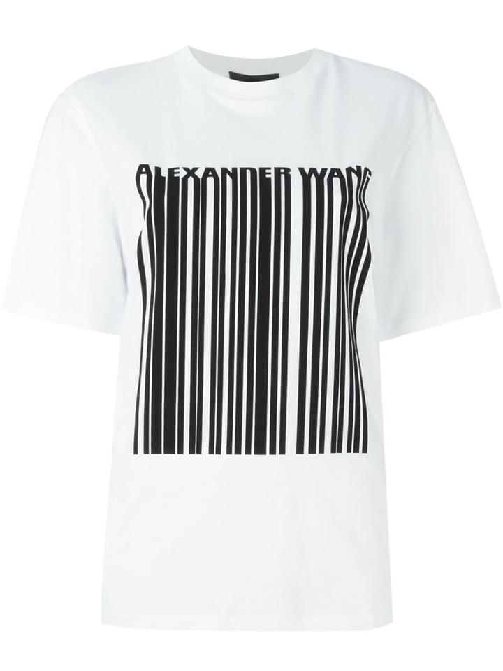 Alexander Wang Welded Barcode T-shirt