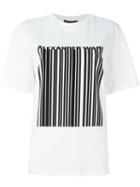 Alexander Wang Welded Barcode T-shirt