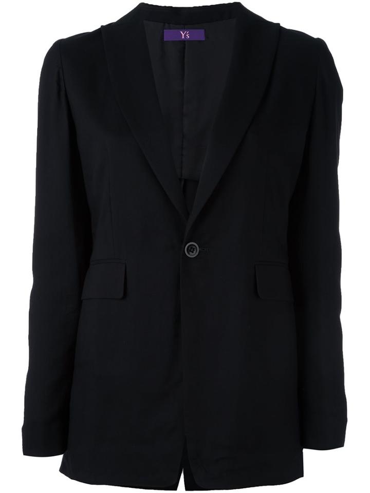 Y's One Button Blazer