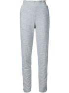 Frame Denim 'le Vintage' Track Pants, Women's, Size: Medium, Grey, Cotton/viscose