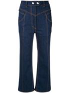 Ellery Eureka Panelled Jeans - Blue