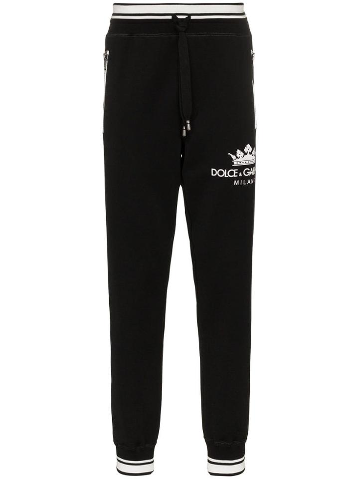 Dolce & Gabbana Logo Sweatpants - Black
