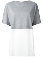 Fabiana Filippi Contrast T-shirt - Grey