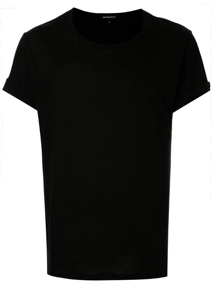 Ann Demeulemeester Short Sleeve T-shirt - Black