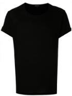 Ann Demeulemeester Short Sleeve T-shirt - Black