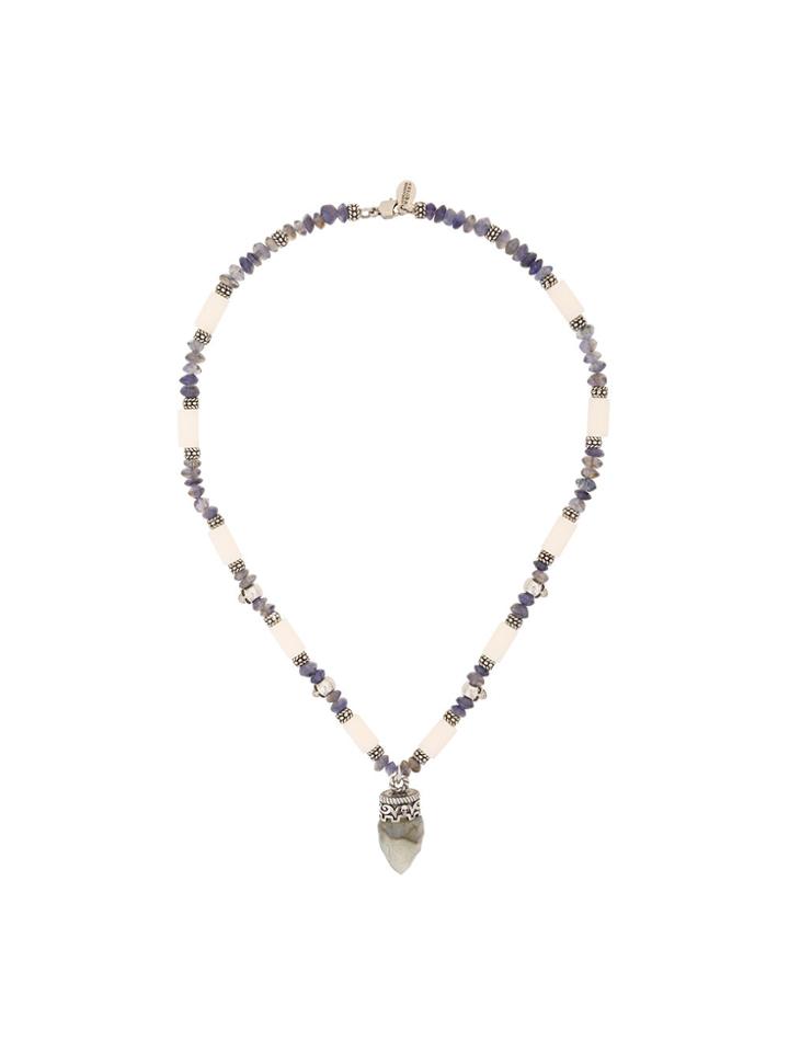 Alexander Mcqueen Mixed Stone Necklace - Multicolour