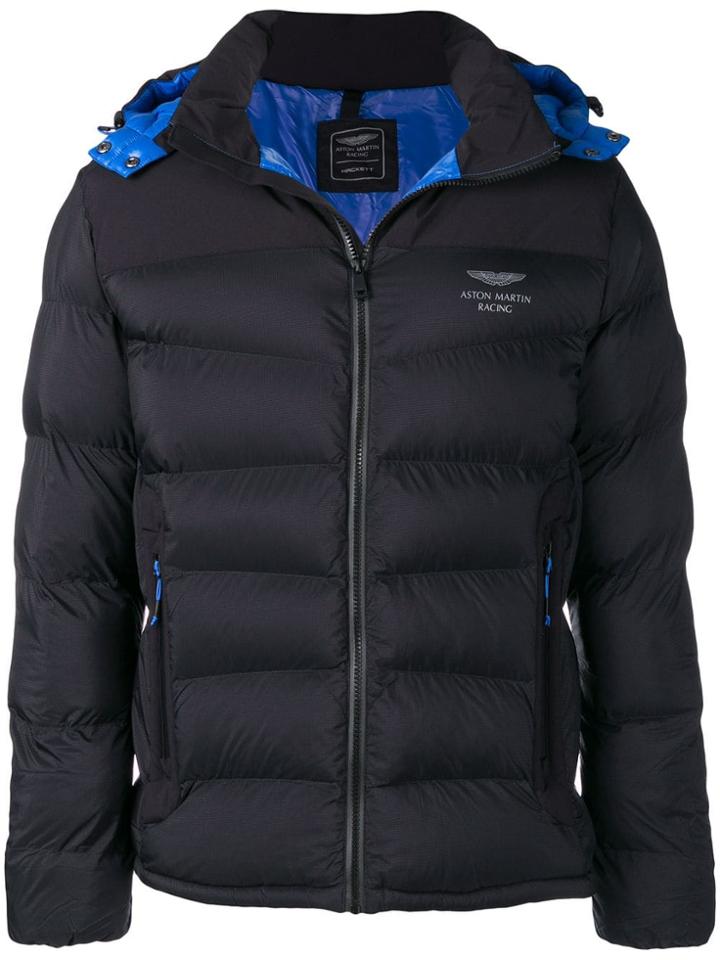 Hackett Aston Martin Racing Down Jacket - Black