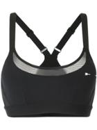 The Upside Cropped Compression Top - Black
