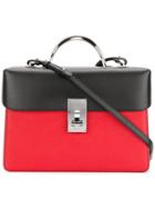 The Volon Box Data Shoulder Bag - Red