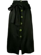Wynn Hamlyn Spindel Knot Skirt - Black