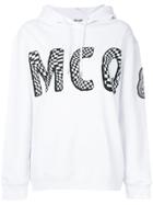 Mcq Alexander Mcqueen Logo Hoodie - White