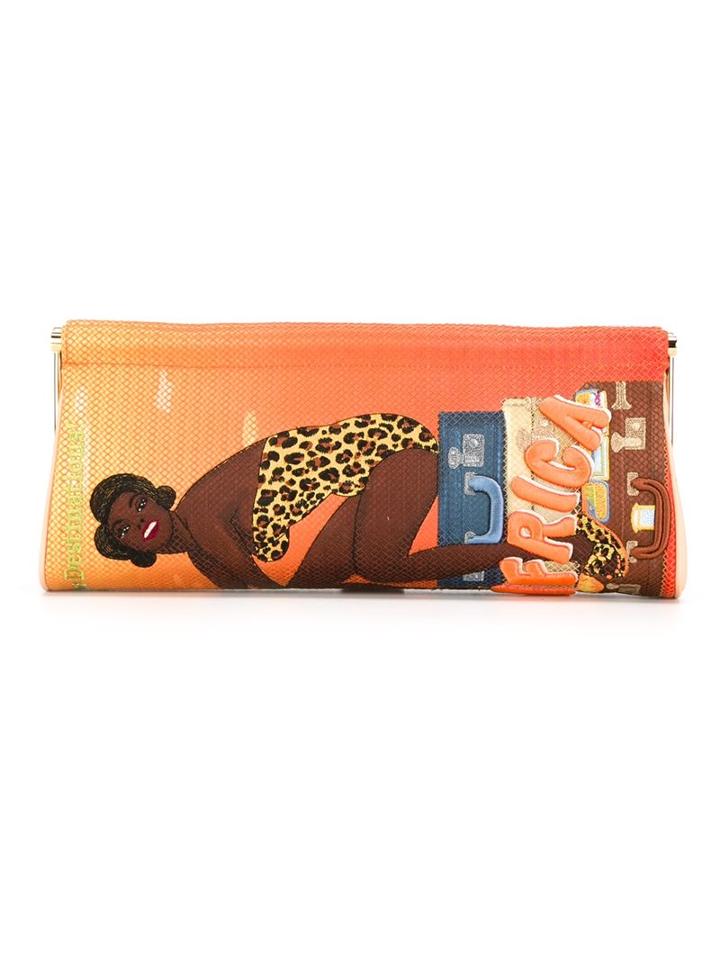 Charlotte Olympia 'visit Africa' Magazine Clutch