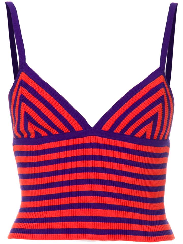 Kenzo Striped Vest - Red