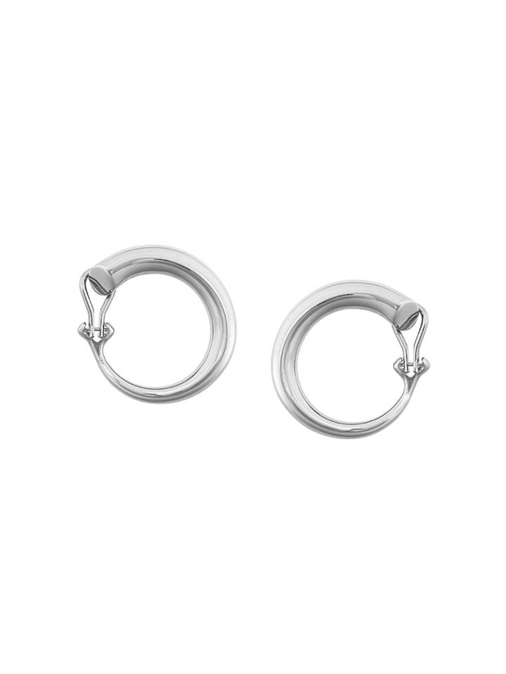 Charlotte Chesnais Monie Large Clip Earrings - Metallic