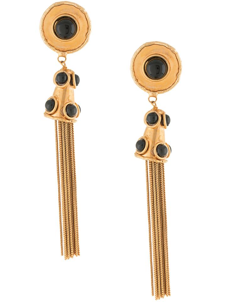 Sylvia Toledano Pom Pom Earrings - Metallic