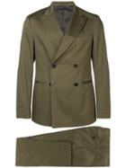 Tonello Double Breasted Two-piece Suit - Green