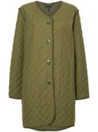 Rag & Bone Oversized Quilted Coat - Green