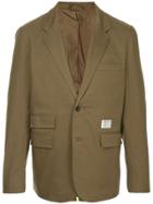 Makavelic Lined Tailored Jacket - Green