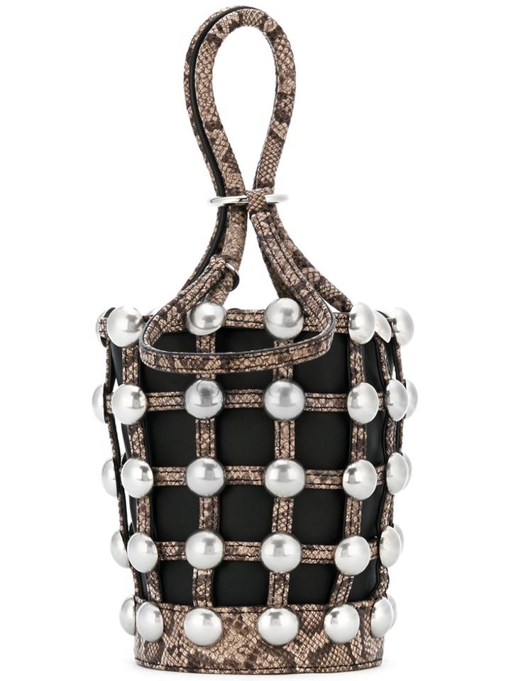Alexander Wang Roxy Cage Mini Bucket Bag - Multicolour