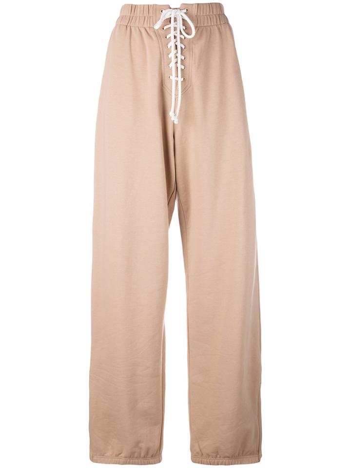 Fenty X Puma Front Lacing Sweatpants - Nude & Neutrals