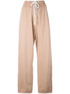 Fenty X Puma Front Lacing Sweatpants - Nude & Neutrals