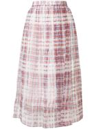 Burberry Plaid Skirt - Multicolour